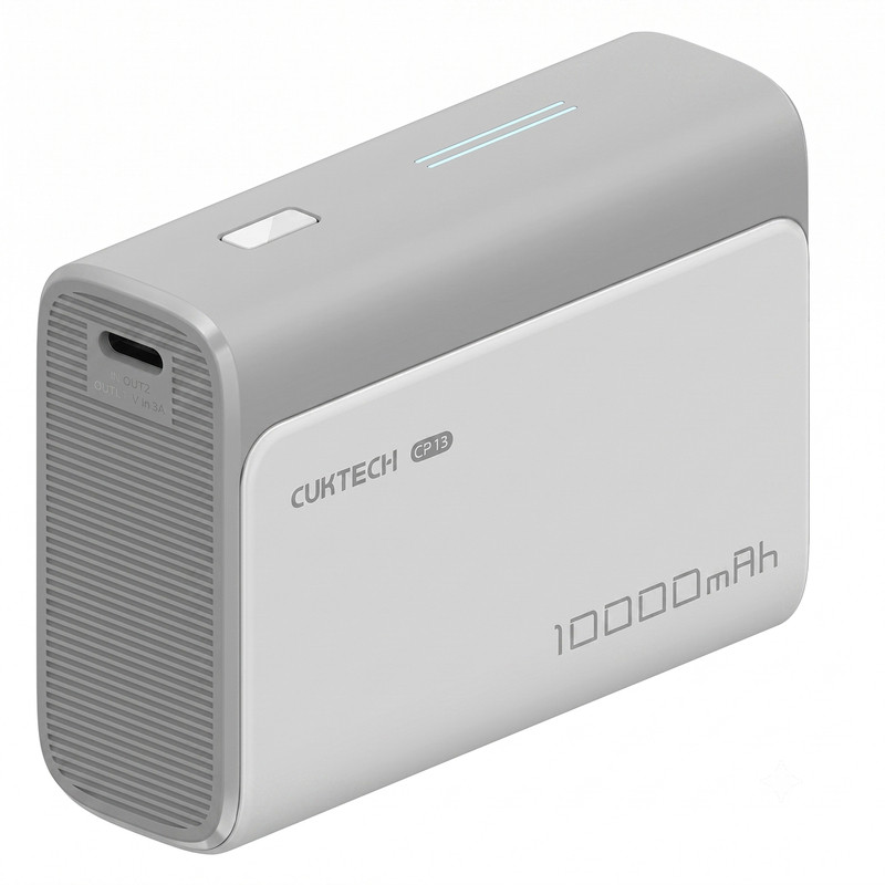 酷态科CukTech 10000mAh PowerBank 30W双向快充口袋3C认证充电宝