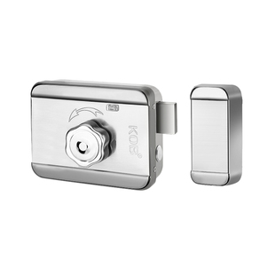 门禁电控锁刷卡一体锁楼宇单元门门禁锁铁门灵性锁电机锁静音锁