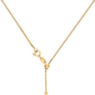 【不含吊坠】DIY自搭配钛钢不掉色升级款可单戴项链电镀18k真金