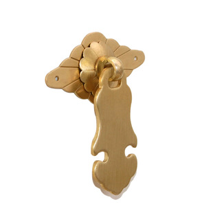 中式写字台抽屉拉手柜子铜拉手古典家具书桌古铜把手盒子木箱提手