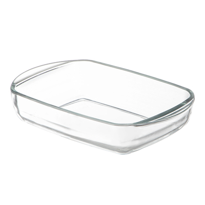 霜山玻璃餐盘耐高温加深大容量