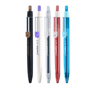 点石新品DS-0205巨能刷双珠速干按动中性笔D型0.5黑红蓝芯签字笔
