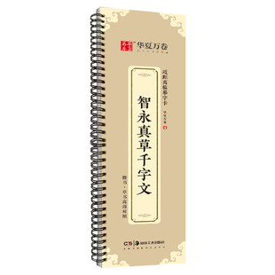 【新华文轩】智永真草千字文 正版书籍 新华书店旗舰店文轩官网 湖南美术出版社