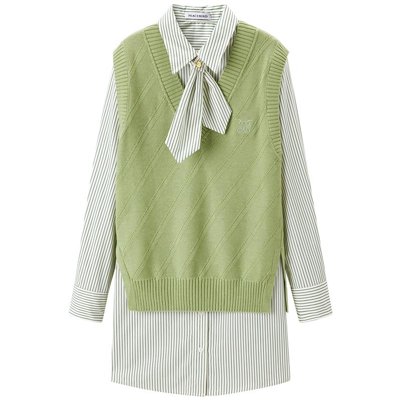 太平鸟女装2025年春季款两件套连衣裙A1FAE1438