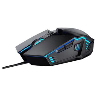 鼠标有线USB办公游戏cf专用机械电竞lol家用商务笔记本静音无声