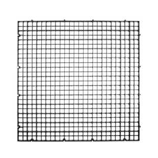 鱼缸隔板鱼缸盖子网格裁剪隔离网拼接塑鱼隔离板盖板防跳挡鱼托架
