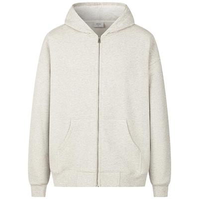 CHINISM赤尘纯棉连帽开衫卫衣男