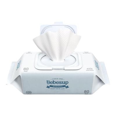 Bebesup宝必舒80抽通用湿巾带盖