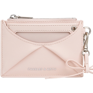 CHARLES&KEITH26夏新款CK6-50770759蝴蝶结卡包钱包多功能零钱包