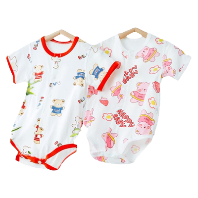 迪尼队长开衫包屁衣棉夏季