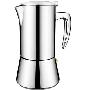 SO摩卡壶304不锈钢意大利式浓缩户外咖啡壶家用电磁炉加热手冲壶