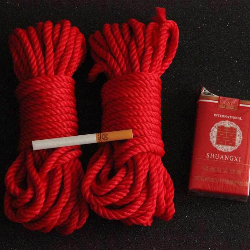 粗实耐用结婚红绳子婚庆捆绑被子绳子女方嫁妆绑带捆带红色粗绳子