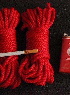 粗实耐用结婚红绳子婚庆捆绑被子绳子女方嫁妆绑带捆带红色粗绳子