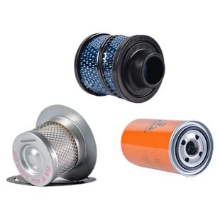 开山螺杆空压机三滤保养耗材Boreas空压机原厂配件油分油滤空滤芯