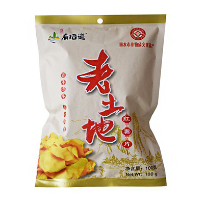 缙云特产老土地红薯片番薯地瓜干