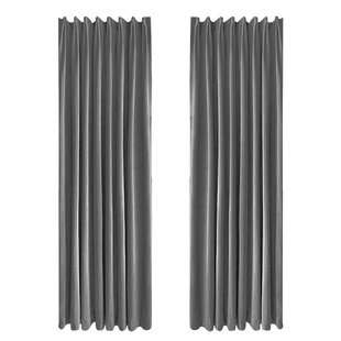 窗帘遮光客厅卧室阳台飘窗帘遮阳隔热防晒挂钩窗帘绍兴柯桥窗帘布