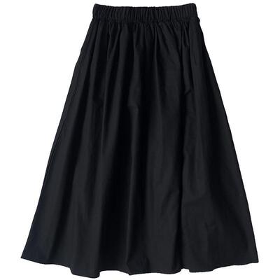 rena极简主义日系少女腰伞半身裙