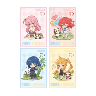 【现货 ANIPLEX】孤独摇滚!中国限定Q版明信片套装 后藤独山田凉