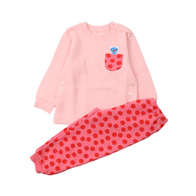 童装日本春秋季保暖空气棉家居服