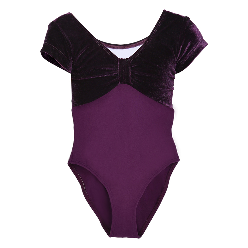 舞之恋舞蹈服儿童女丝绒中国舞服装女孩秋冬长袖体操服女童练功服