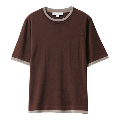 M1U风~刚需B入【可水洗/真丝羊毛/OTW技术】撞色/短袖T