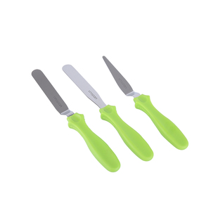 三能不锈钢3件套刮刀小号奶油蛋糕裱花抹平面刀烘焙工具SN47824