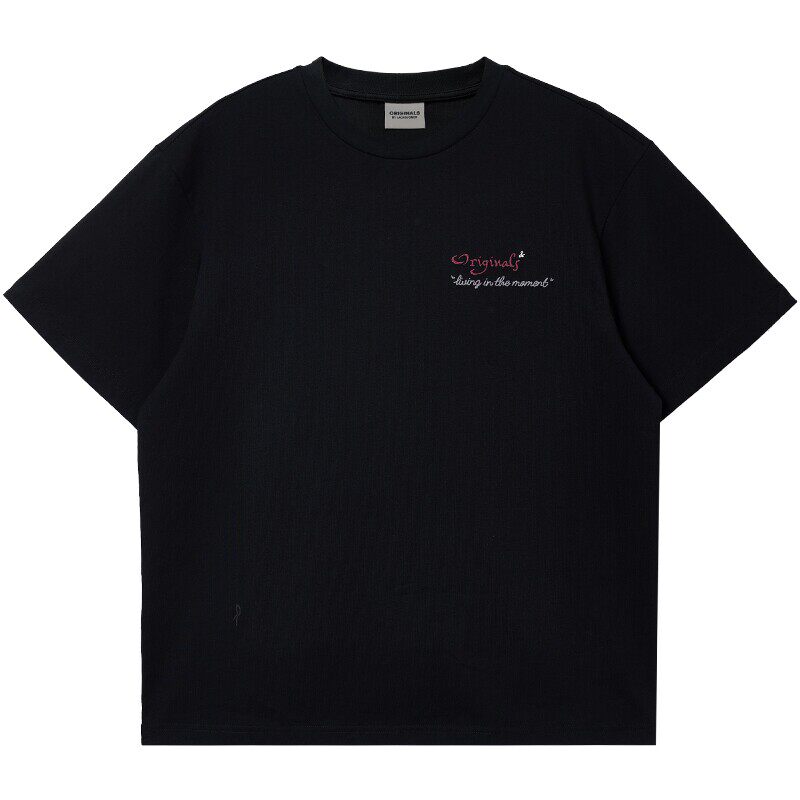 【重磅纯棉】杰克琼斯男装春夏T恤佩斯利印花LOGO宽松短袖打底衫