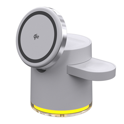 Qi2官方认证三合一磁吸MagSafe