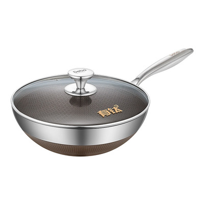 德铂含钛304不锈钢28cm