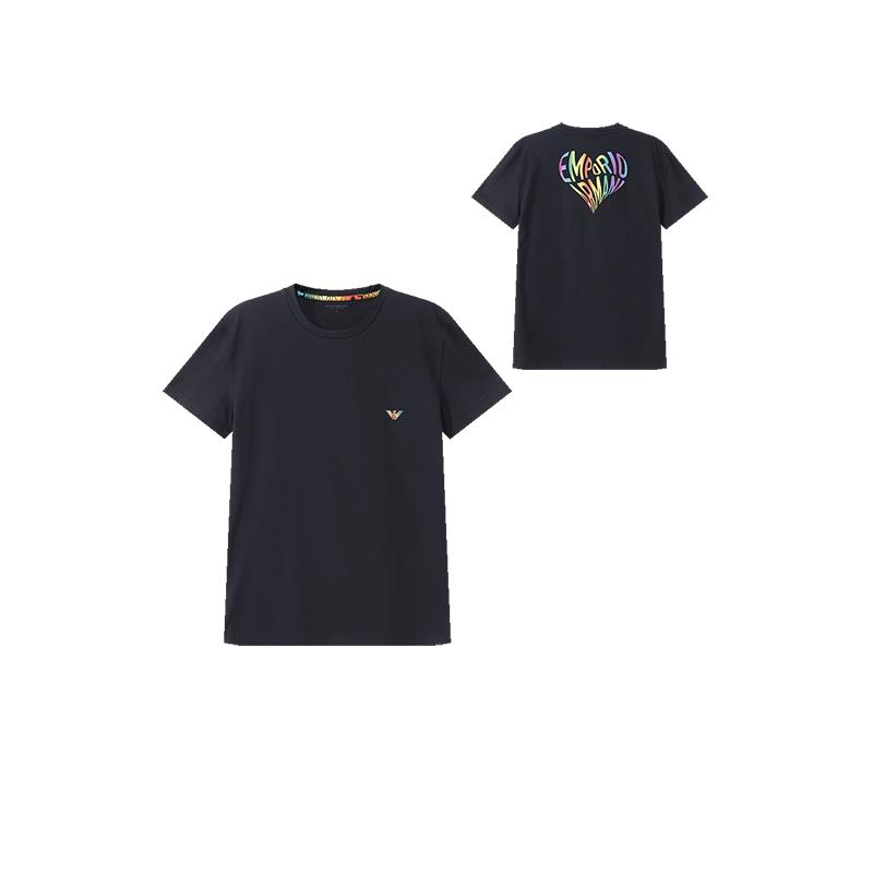 【自营】EMPORIO ARMANI/阿玛尼男士棉质圆领短袖打底衫内衣T恤