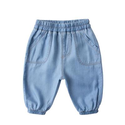 男童防蚊裤夏装天丝宝宝透气