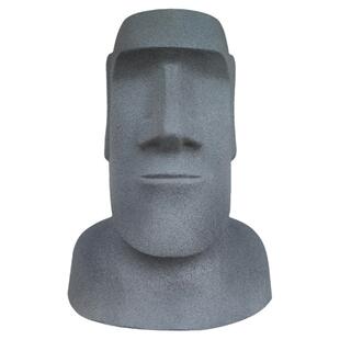 复活节岛石像雕塑古代文明遗址仿砂岩雕像定制大型玻璃钢复古塑像