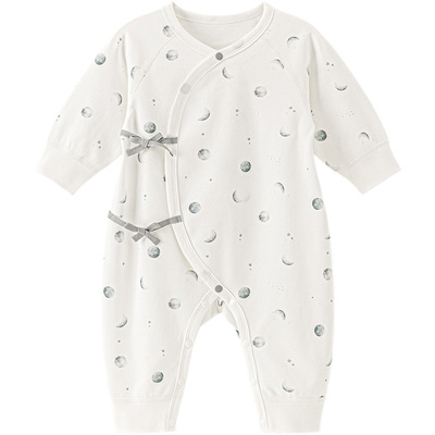 新生儿纯棉长袖和尚服