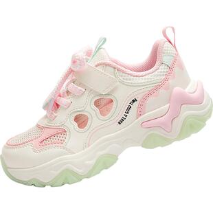 【balaOne】巴拉巴拉童鞋儿童运动鞋女童2026夏新慢跑鞋萌趣可爱