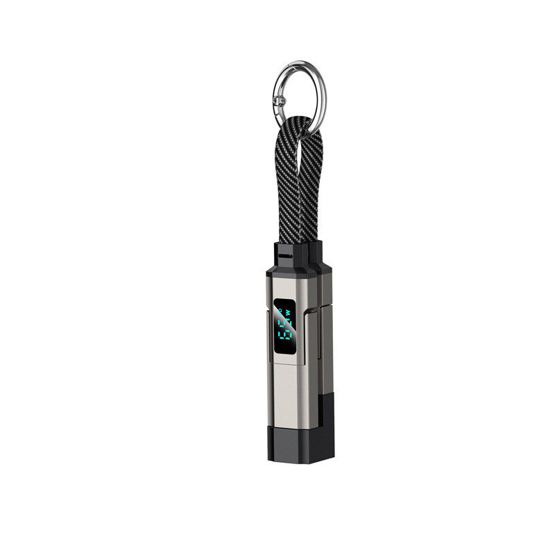数显四合一USB-C快充数据线65W