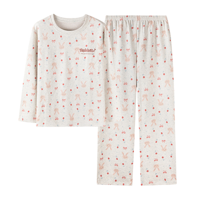 卡之恋睡衣女秋冬德绒长袖长裤