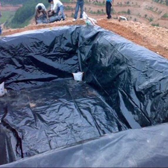 新品黑色塑料加厚薄膜养殖膜x鱼塘专用膜鱼池防水膜藕池防渗膜定