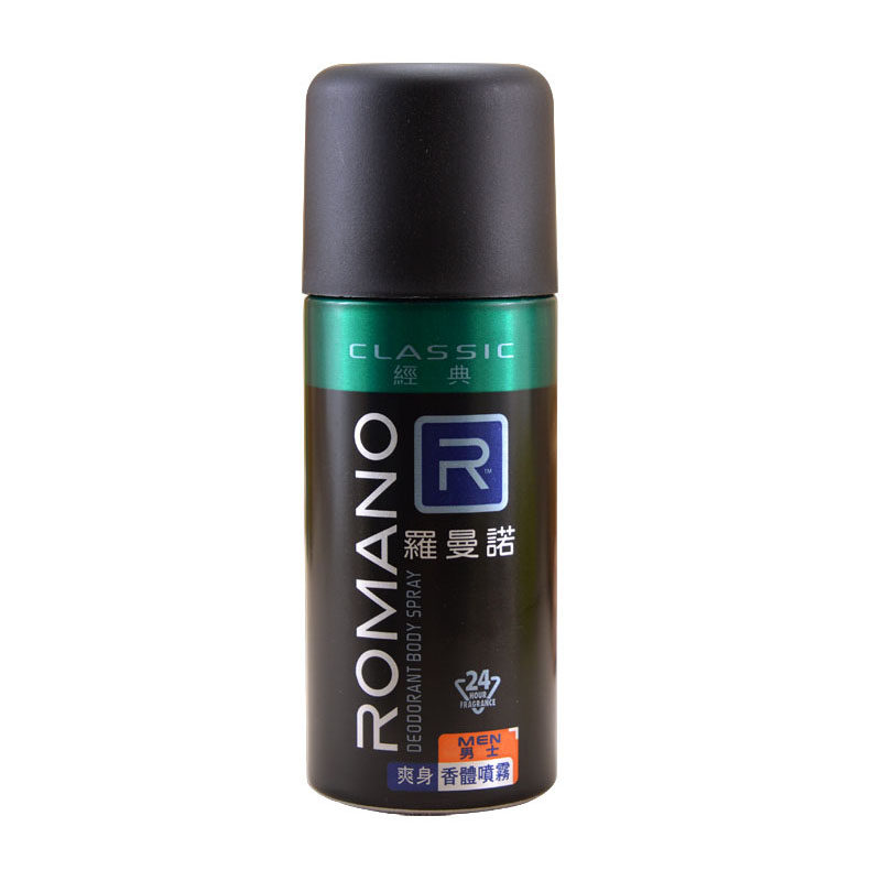 港货进口香体持久罗曼诺止汗喷雾