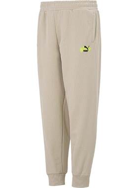 Puma/彪马官方休闲男子时尚运动宽松舒适收脚长裤 536088-01