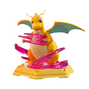 奇妙积木宝可梦公仔手办喷火龙快龙模型摆件儿童拼装玩具生日礼物