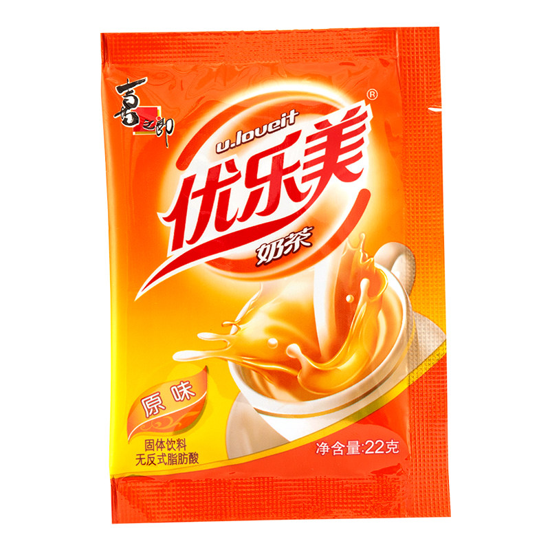 喜之郎乐美袋装奶茶粉22g速溶