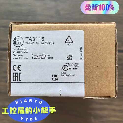 全新原装正品IFM易福门TA3115压力传感器实物拍
