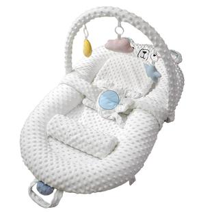 米佳0到1岁新生儿的见面礼盒满月婴儿礼物用品宝宝玩具哄睡娃神器