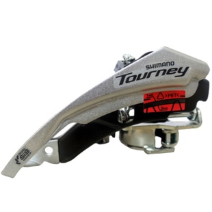 前拨tz30前变速器3速拨链器21/24速通用山地自行车调速器配件