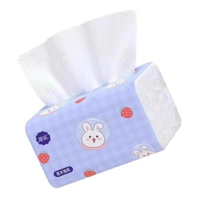 漫花小兔子抽纸家庭囤货装