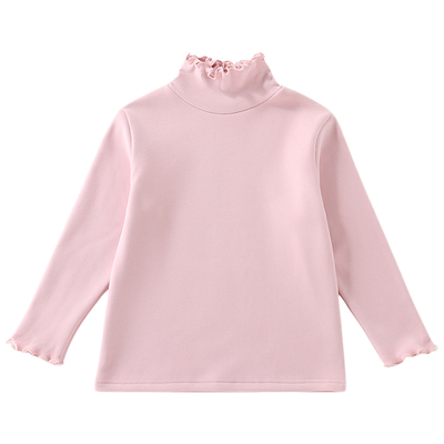 打底衣女童内搭高级感加绒上衣冬