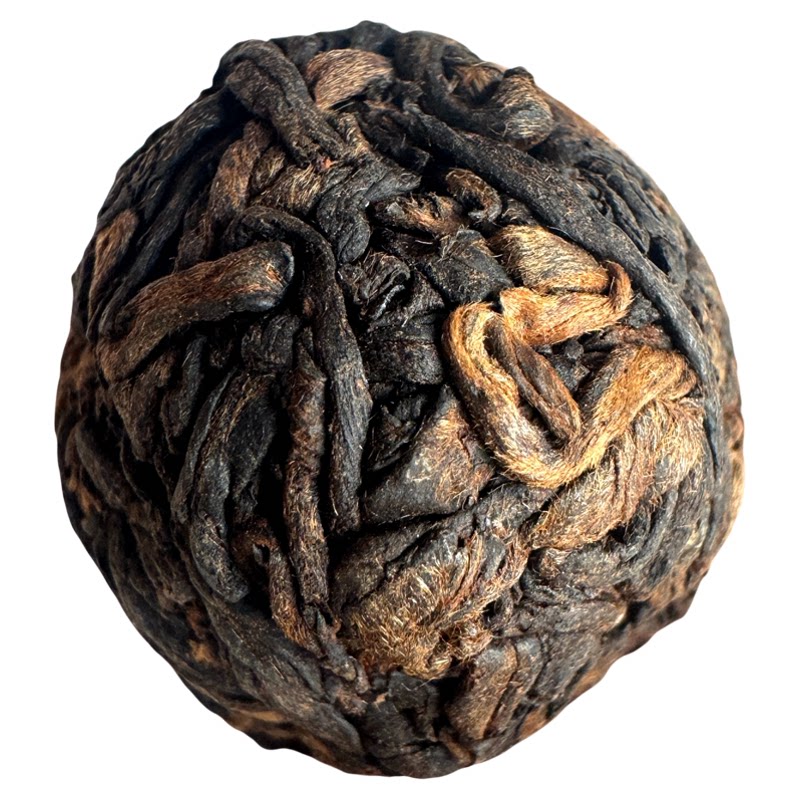 冰岛熟茶龙珠200克醇厚糯滑回甘