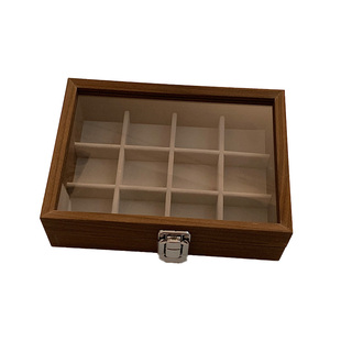 便携大容量复古木质首饰盒手饰品项链戒指耳钉收纳盒小型2025新款