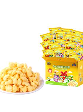 未零DHA奶酪玉米花咸甜14g*18包