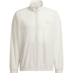 Adidas/阿迪达斯正品2025新款男士拉链经典立领夹克外套JZ8410